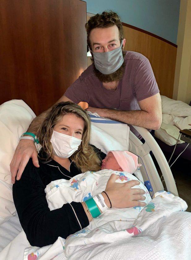 Nashua’s first baby of 2021 arrives just 32 minutes into the new year